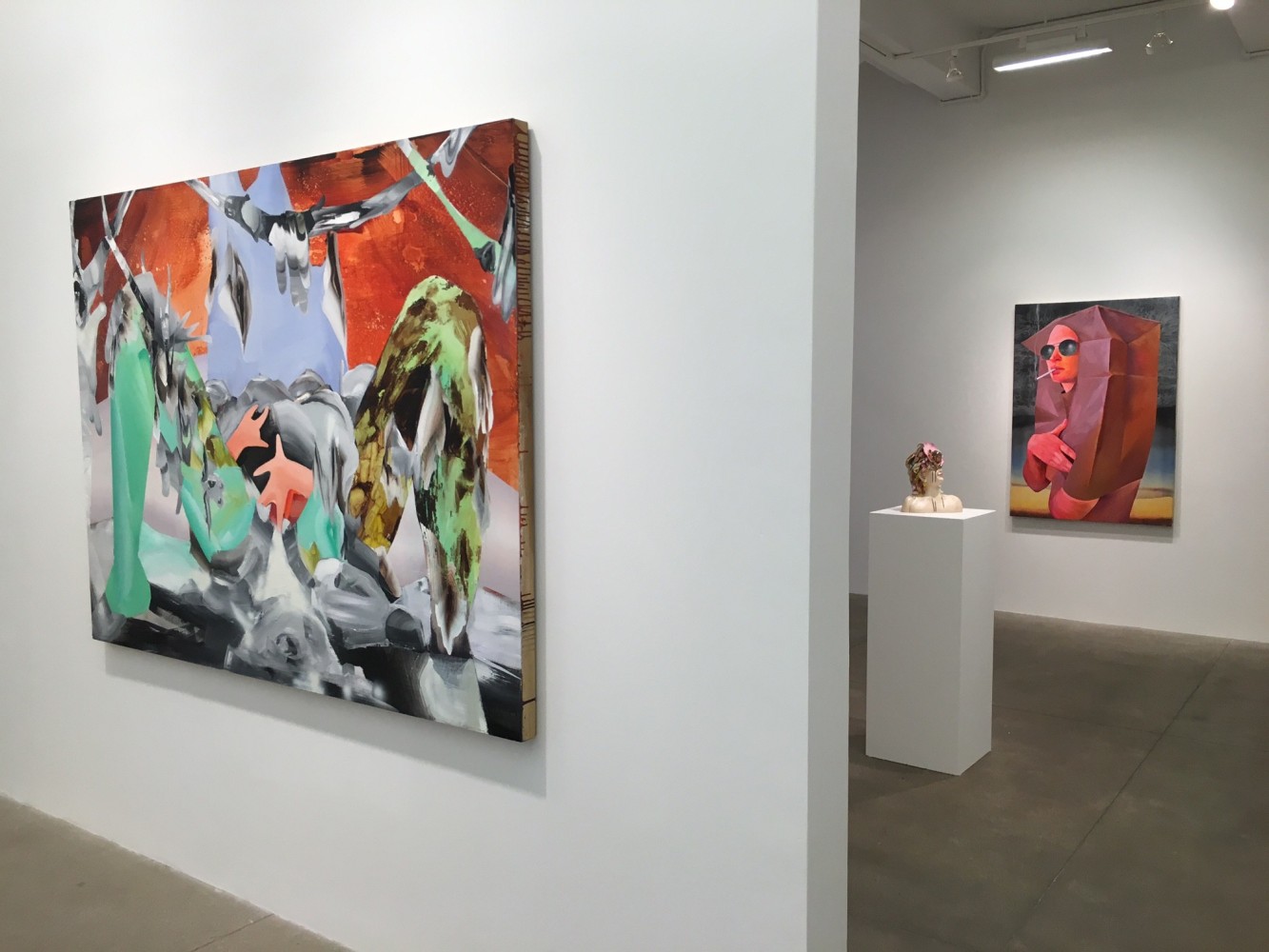 The Woman Destroyed, install 5