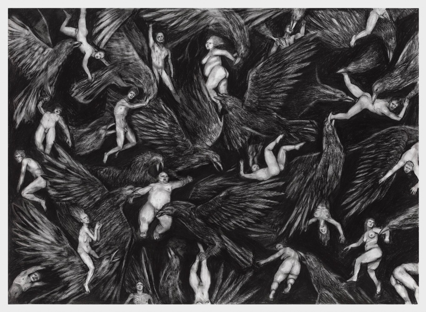 Carlos Motta, The Fall of the Damned (Ravens), 2021