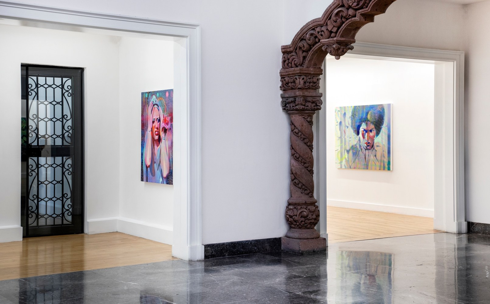 Installation view, Robin F. Williams: Watch Yourself, Mor&amp;aacute;n Mor&amp;aacute;n, Mexico City, 2023. Image courtesy of Mor&amp;aacute;n Mor&amp;aacute;n.&amp;nbsp;