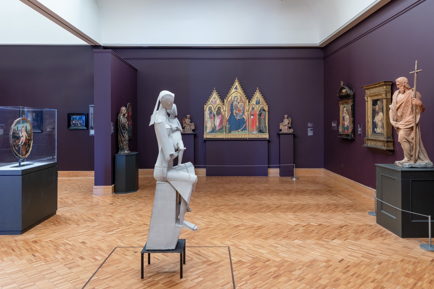 Ann Agee: Madonna of the Girl Child (Installation View) Currier Museum of Art, Manchester, NH, March 7 &amp;ndash; June 5, 2025. Photo: Morgan Karanasios.