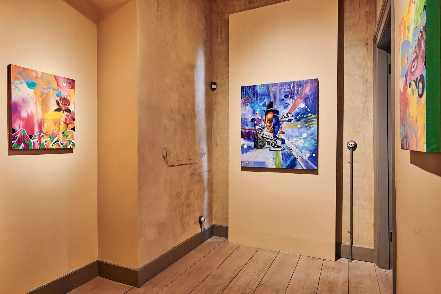 Installation view, Chris Daze Ellis - People and Places,&amp;nbsp;Sevil Dolmaci,&amp;nbsp;İstanbul, 2023. Image courtesy of Sevil Dolmaci.