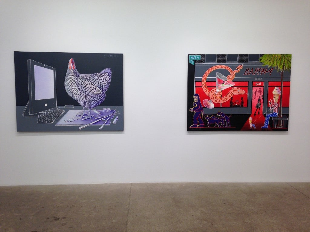 New Works and the Avenue A Cut-Out Theatre, install 6