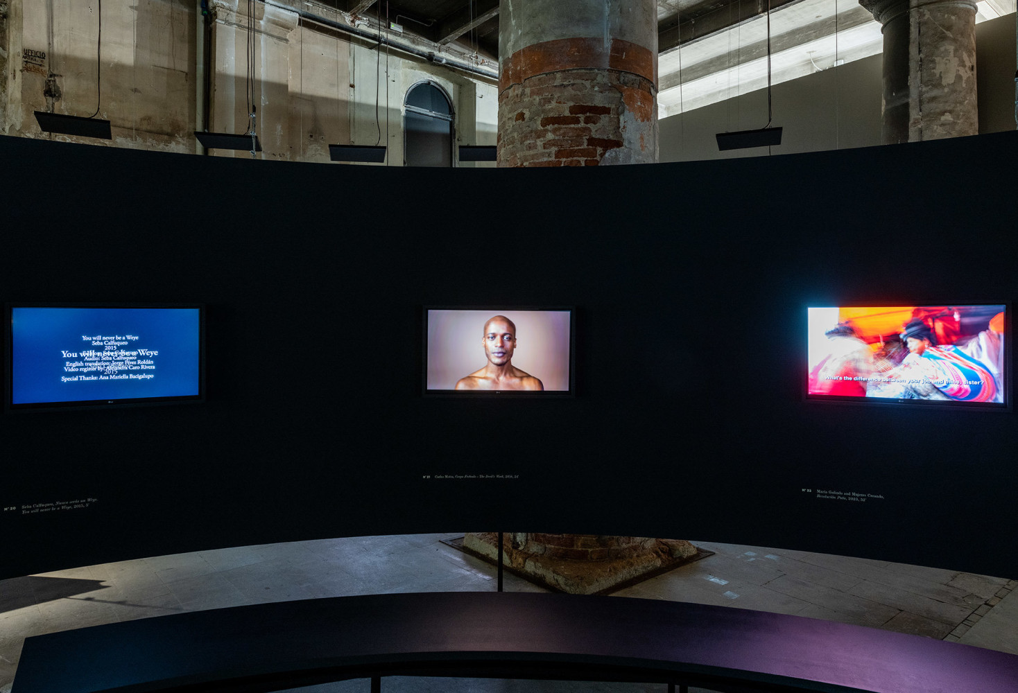 Corpo Fechado: The Devil&amp;#39;s Work, 2018, Carlos Motta, The 2024 Venice Biennale, Installation View, Photo by Ding Musa