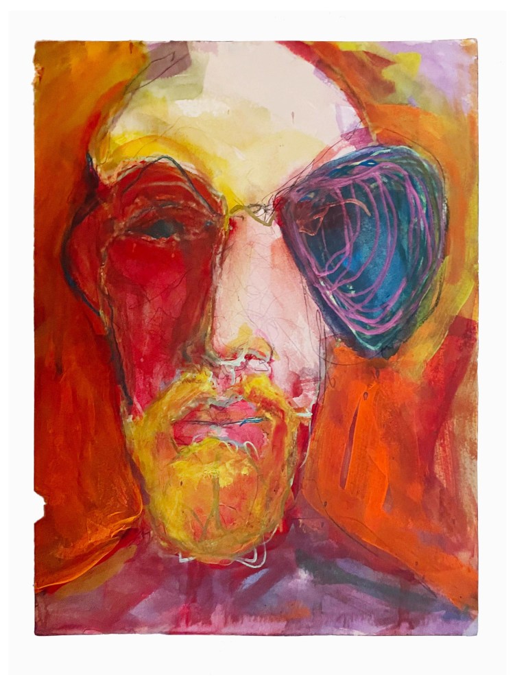 Hunter Reynolds
Untitled, 2022
mixed media on watercolor paper
14 x 10 ins.
35.6 x 25.4 cm