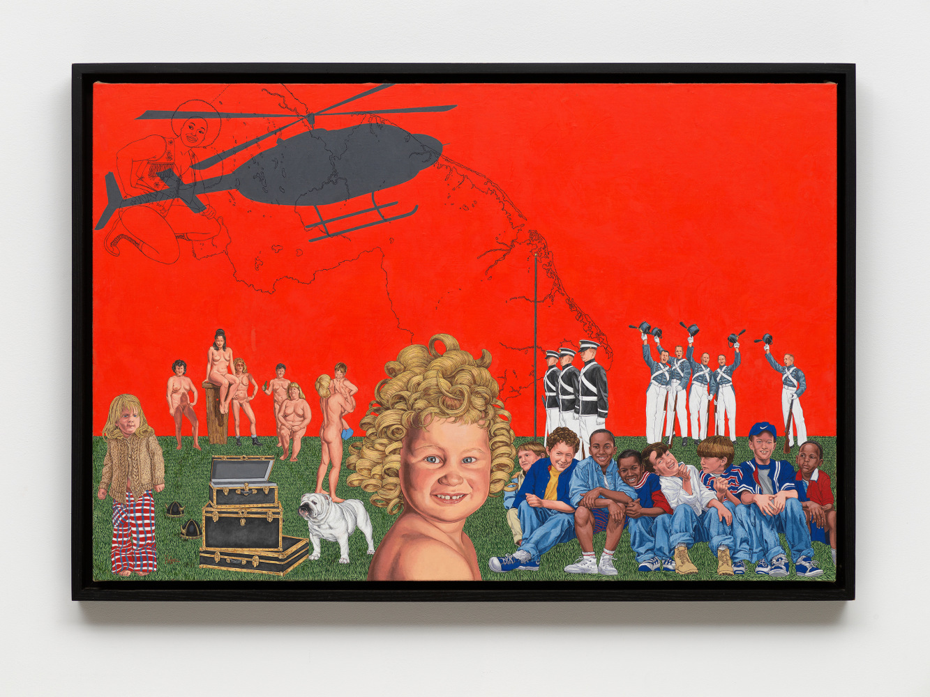 Katharine Kuharic
Jersey Bounce, 1996
oil on linen
26 x 38 ins.
66 x 96.5 cm