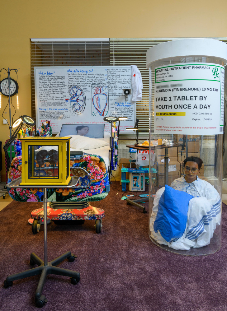 Pep&amp;oacute;n Osorio: Convalescence (Installation View), Philadelphia Contemporary, PA. Photo by Constance Marsh