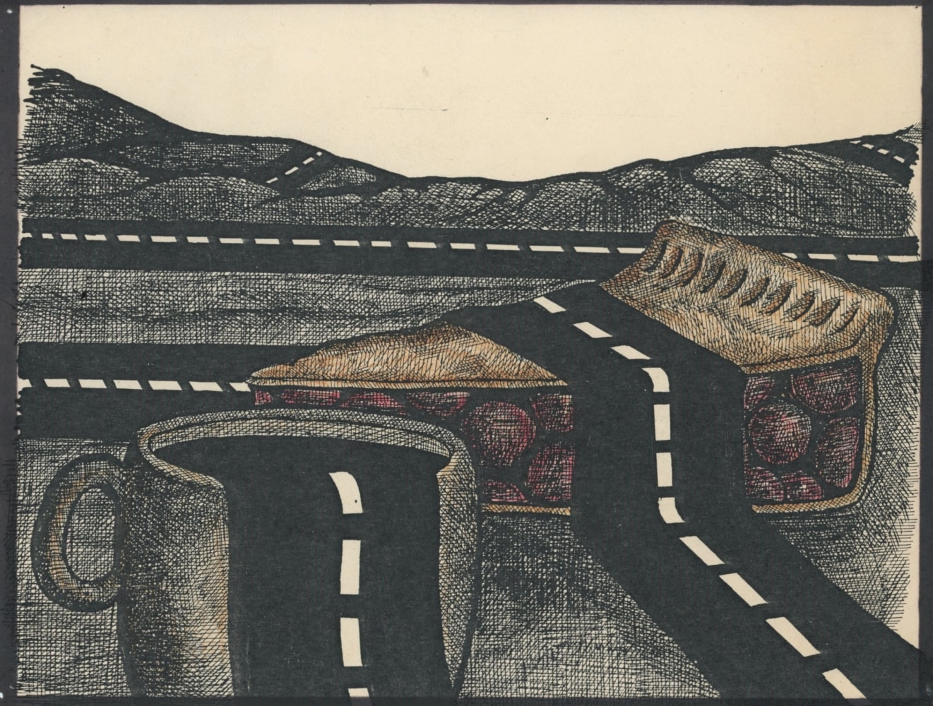 David Wojnarowicz, Untitled (Highway Diner), c.1979