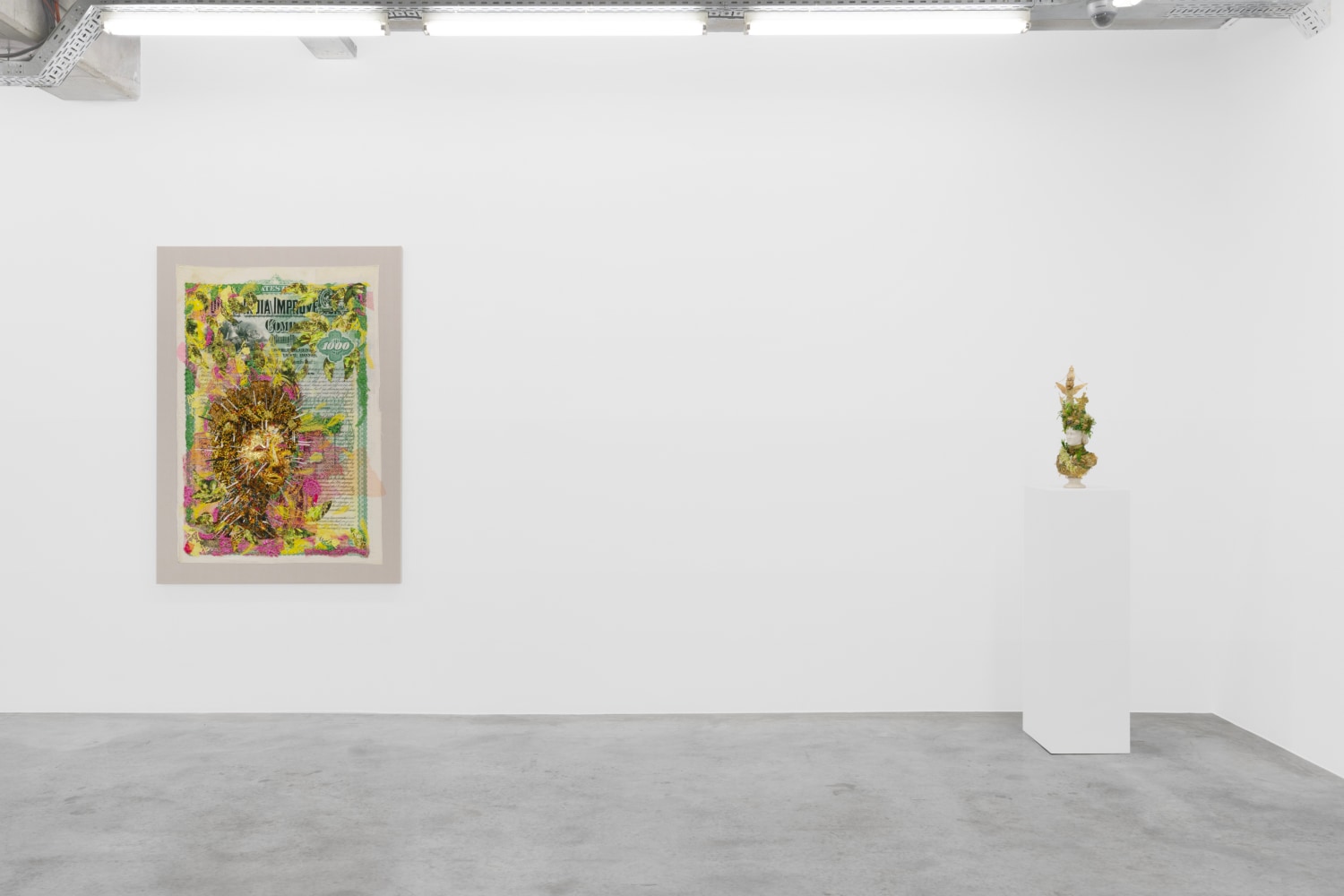 Raw Materials (Installation View) Almine Rech, Brussels, Belgium, March 7 - April 13, 2024. Courtesy of the artist and Almine Rech Gallery. Photo credit: Hugard &amp;amp; Vanoverschelde Photography.