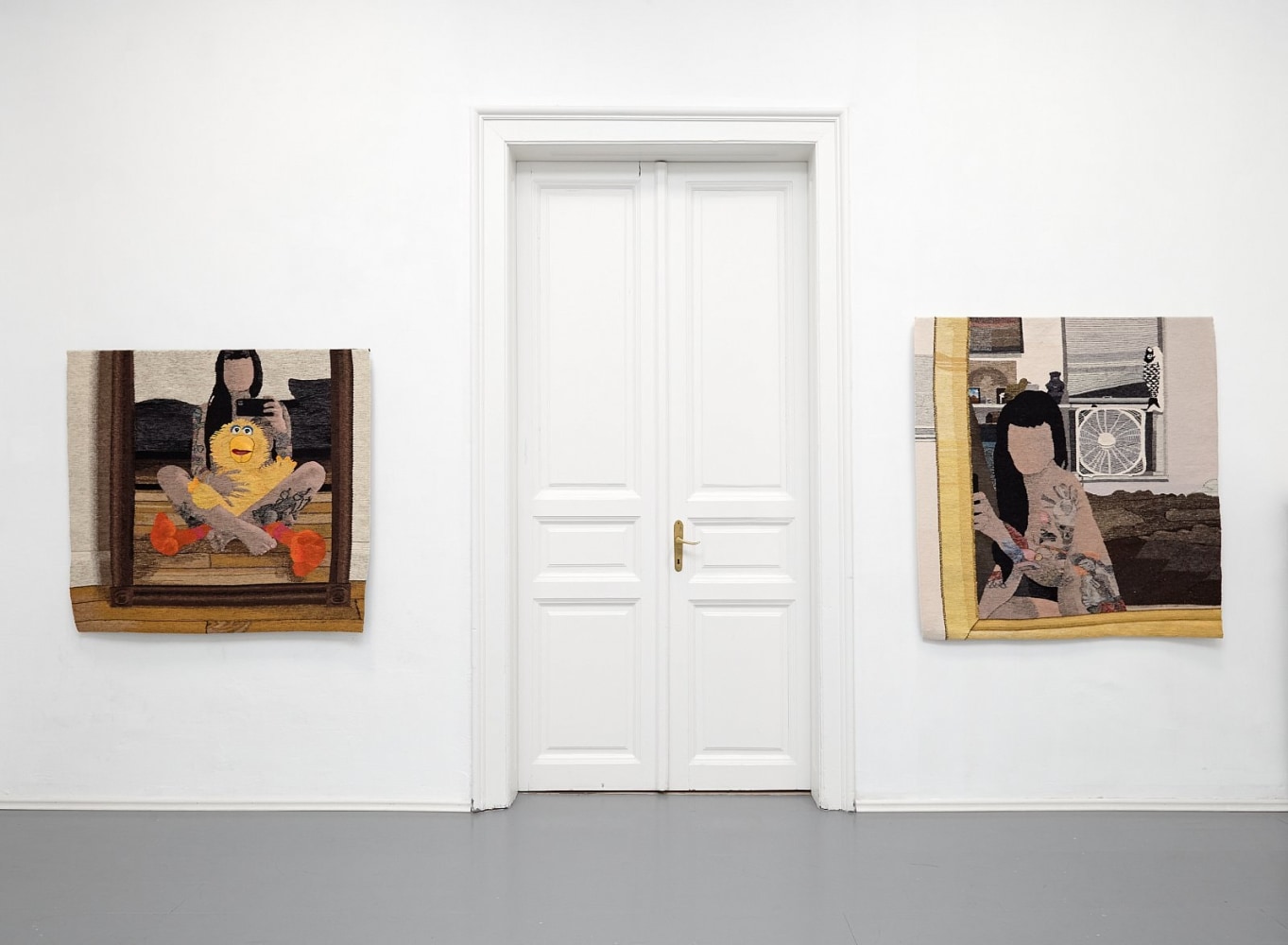 Deep Inside in the Safest Place (Installation view), Longtermhandstand, Budapest, Hungary, January 31 &amp;ndash; March 15, 2025. Photo: &amp;Aacute;ron Weber / All images copyright and courtesy of the artist, Longtermhandstand.