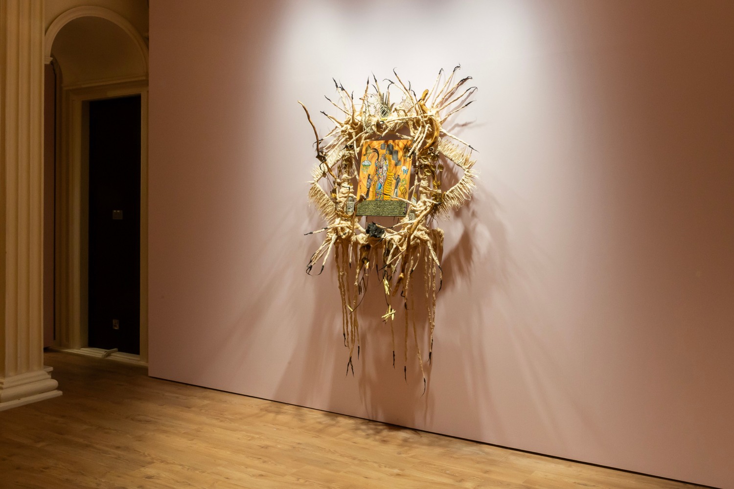 Guadalupe Maravilla / Piedras de Fuego (Fire Stones)&amp;nbsp;(Installation View), Talbor Rice Gallery, University of Edinburgh, Edinburgh, UK, October 26, 2024 - February 15, 2025. Photo: Sally Jubb Photography.