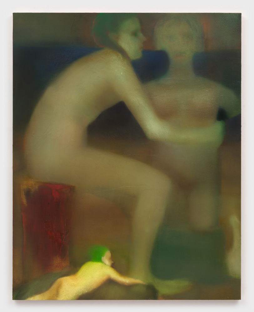 Elizabeth Glaessner
In Labor, 2025
oil on linen
58 x 46 ins.
147.3 x 116.8 cm