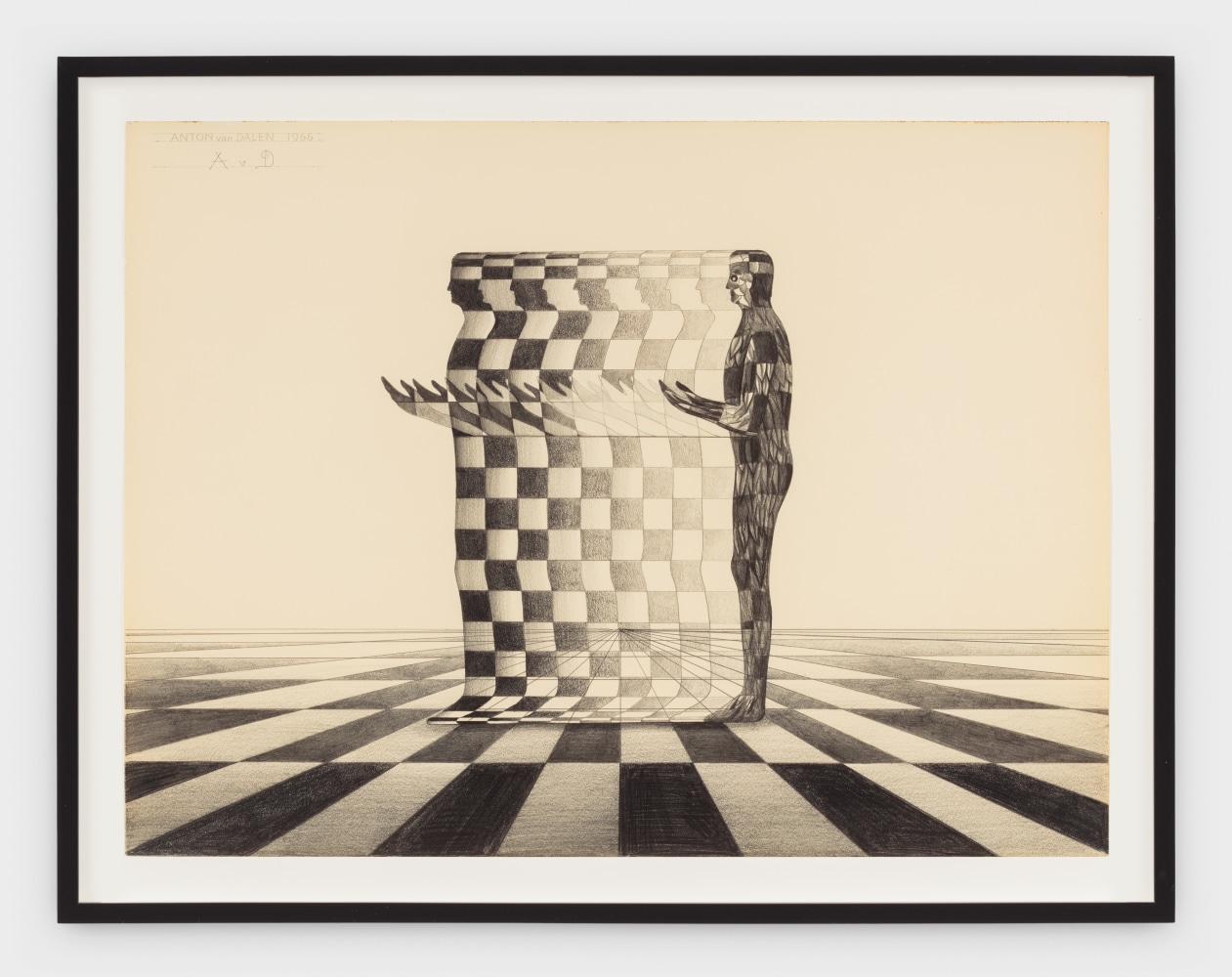 Anton van Dalen, Figure Projecting in Time and Space