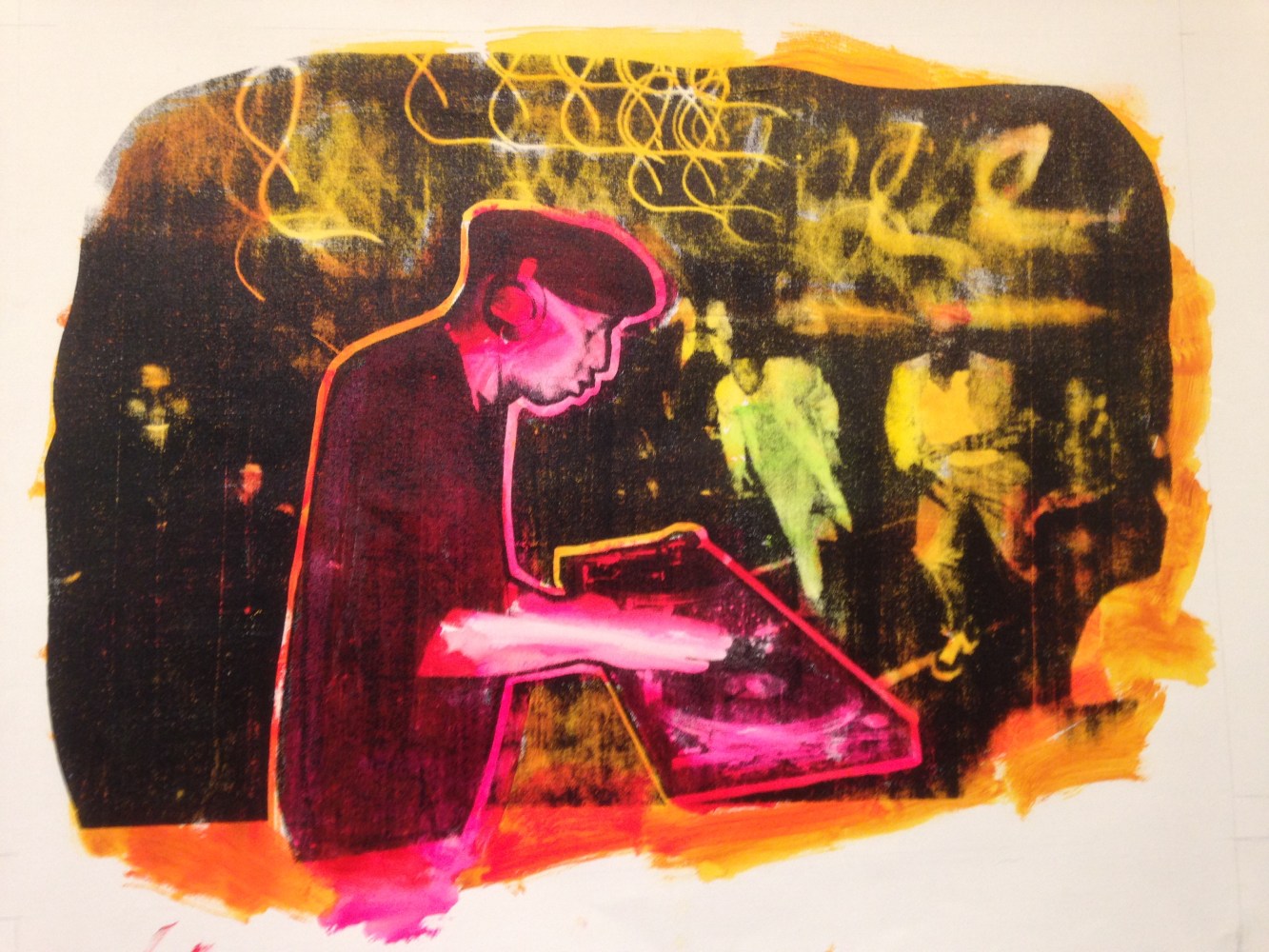 Charlie Ahearn, Break (Violet), 2017