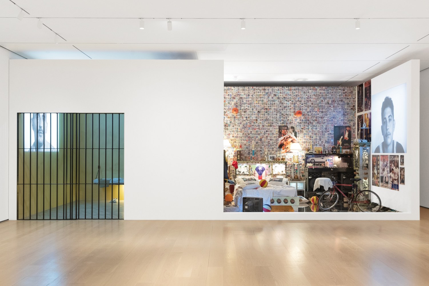 Pep&amp;oacute;n Osorio
Badge of Honor, 1995
mixed media and video installation
Dimensions variable