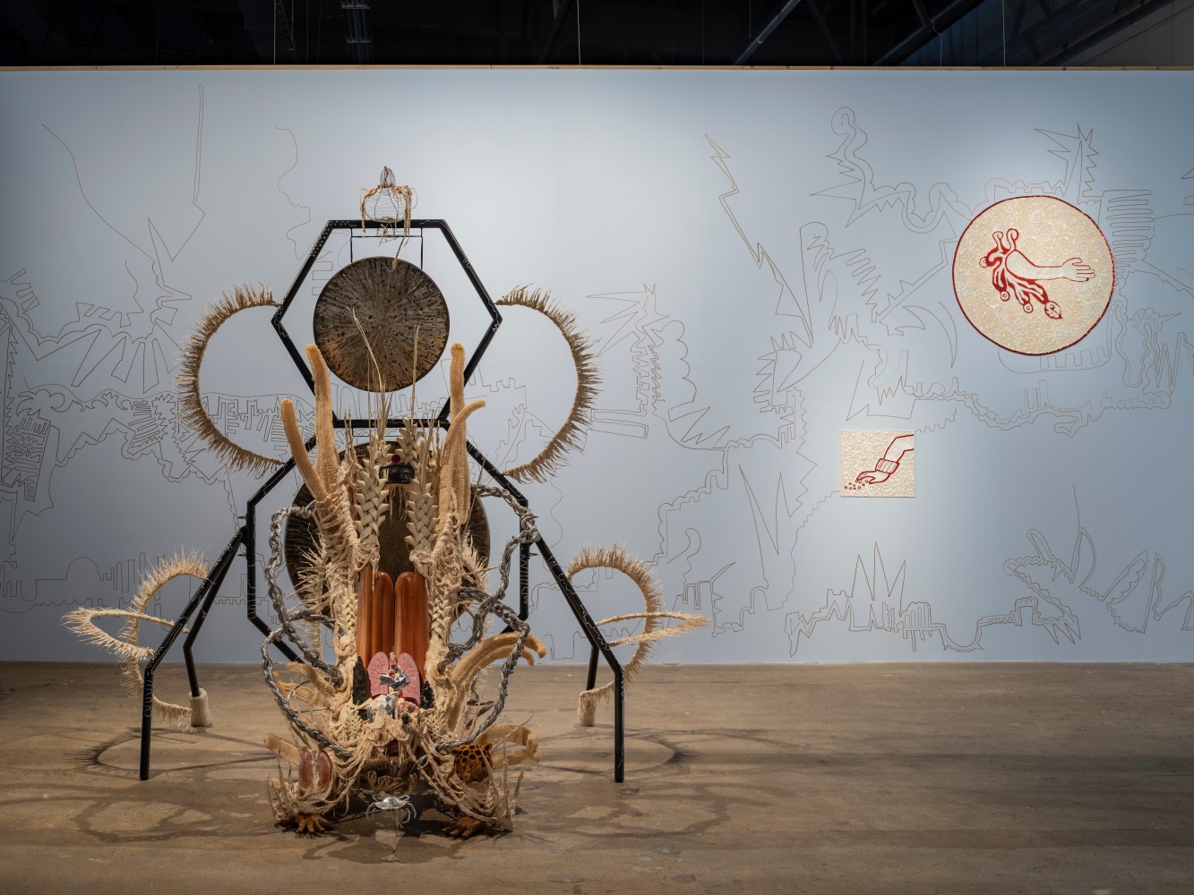 14th Gwangju Biennale:&amp;nbsp;soft and weak like water,&amp;nbsp;Gwangju Biennale Exhibition Hall, 2023, Installation View, Photo by&amp;nbsp;studio SUJIKSUPYUNG