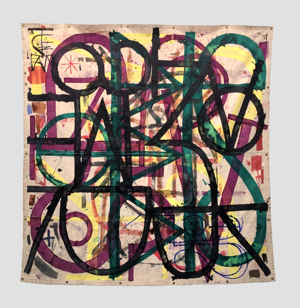 Elijah Burgher
Lord of Failure, 2018
arcylic on canvas
120 x 120 ins.
304.8 x 304.8 cm