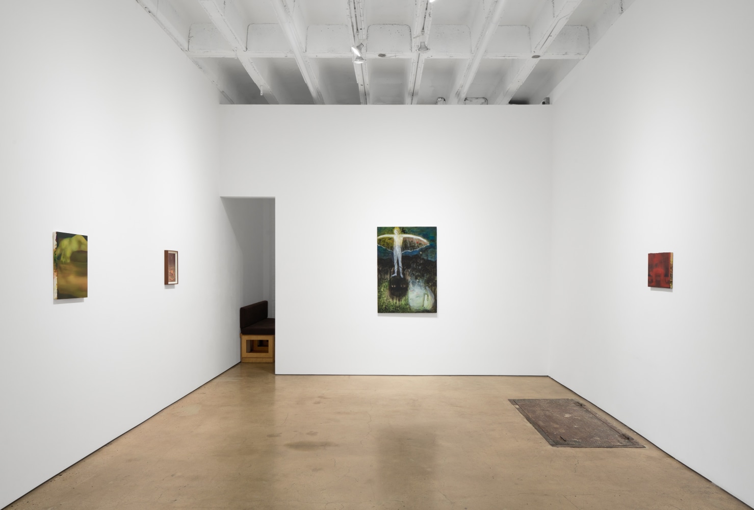 Elizabeth Glaessner, Asami Shoji, and Oda Iselin S&amp;oslash;nderland (Installation View) Fran&amp;ccedil;ois Ghebaly, New York, NY, April 10 &amp;ndash; 26, 2025. Photo: Brad Farwell.