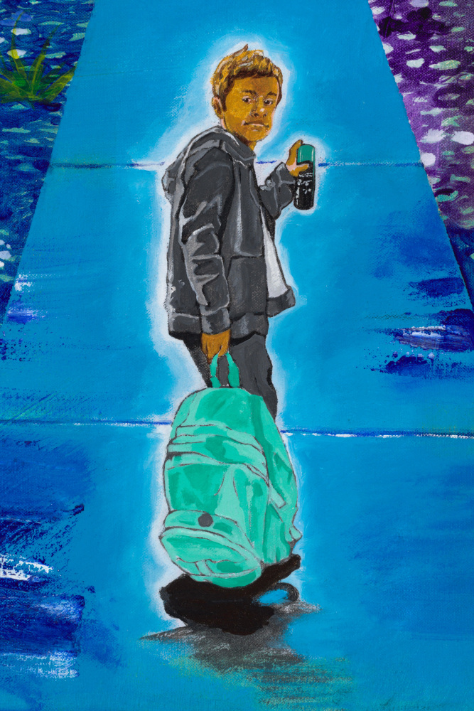 Painting by Chris &quot;Daze&quot; Ellis