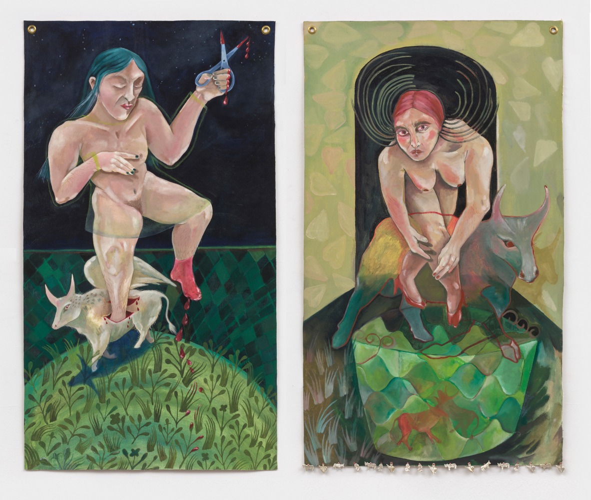 Astrid Terrazas, watching skin scab over, 2022