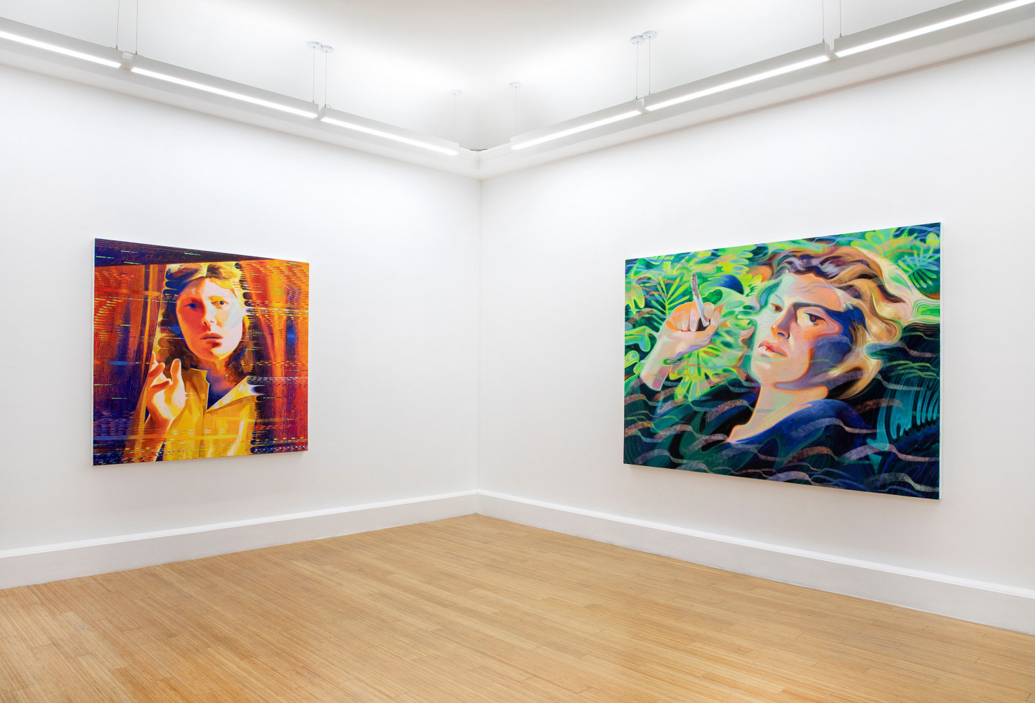 Installation view, Robin F. Williams: Watch Yourself, Mor&amp;aacute;n Mor&amp;aacute;n, Mexico City, 2023. Image courtesy of Mor&amp;aacute;n Mor&amp;aacute;n.&amp;nbsp;