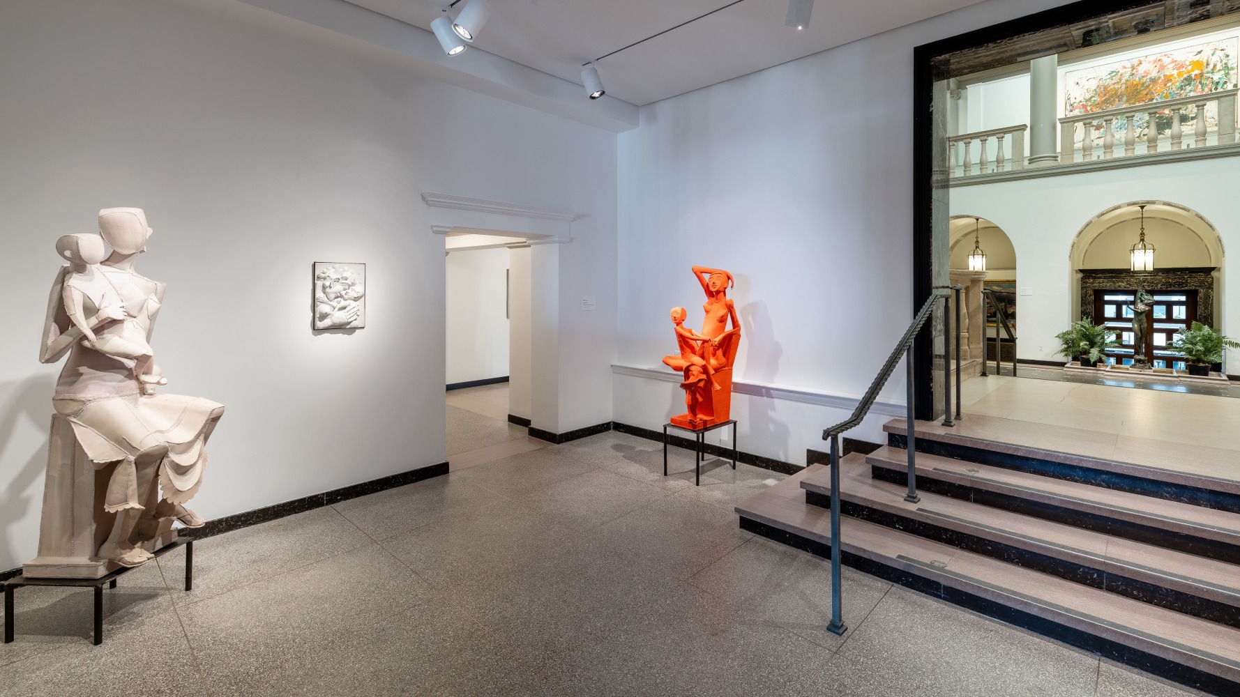 Ann Agee: Madonna of the Girl Child (Installation View) Currier Museum of Art, Manchester, NH, March 7 &amp;ndash; June 5, 2025. Photo: Morgan Karanasios.