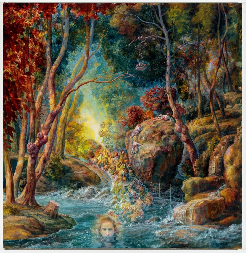 Julie Heffernan, Feast of Fools, 2018