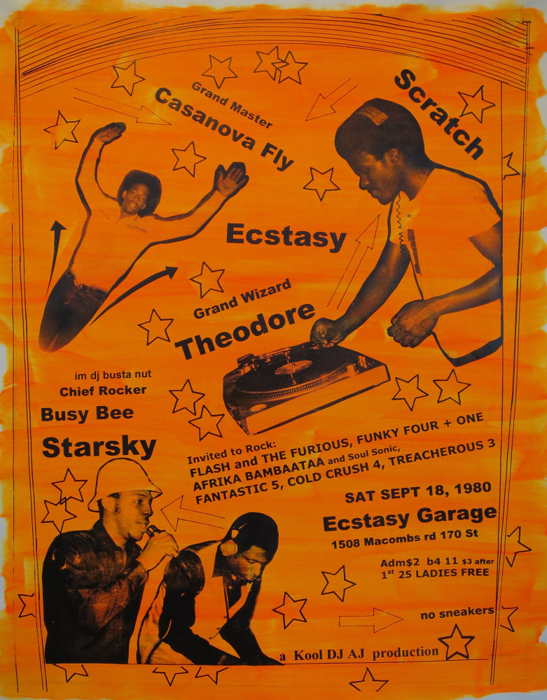 Charlie Ahearn, Scratch Ecstasy (Yellow Orange), 2017