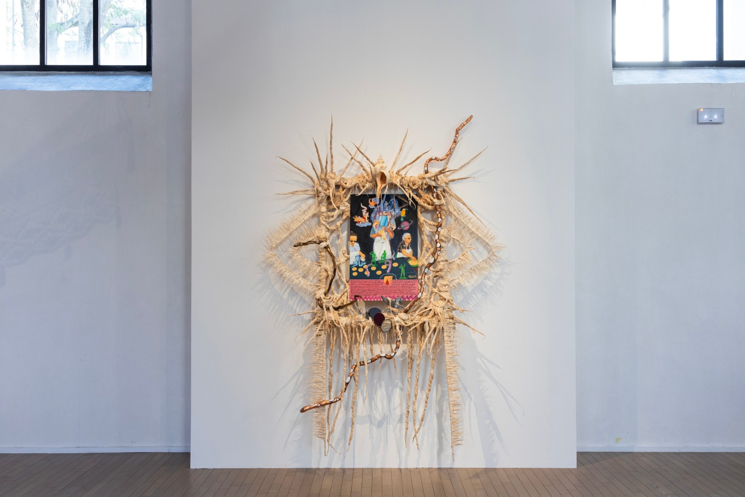 Les voix des fleuves, Crossing the water, The 17th Lyon Biennale, Lyon, France, September 21, 2024 &amp;ndash; January 5, 2025. Photo: Jair Lanes.