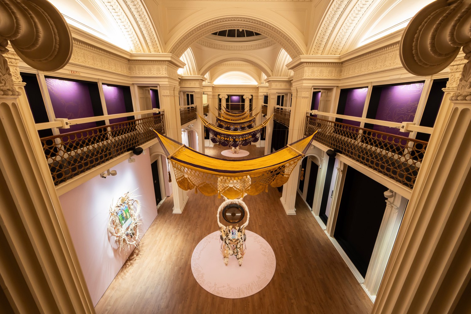 Guadalupe Maravilla / Piedras de Fuego (Fire Stones)&amp;nbsp;(Installation View), Talbor Rice Gallery, University of Edinburgh, Edinburgh, UK, October 26, 2024 - February 15, 2025. Photo: Sally Jubb Photography.