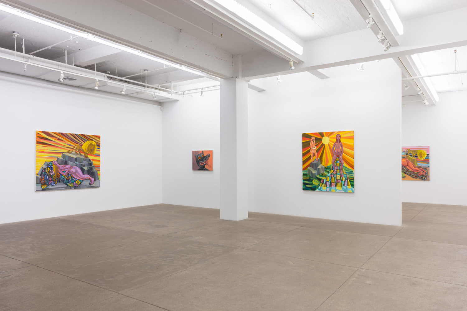 Judith Linhares, Hearts on Fire install 5