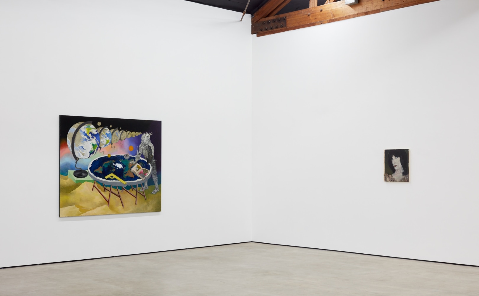 Hortensia Mi Kafchin: Chemtrails (installation view), Nicodim, Los Angeles, CA (April 20 &amp;ndash; June 1, 2019)