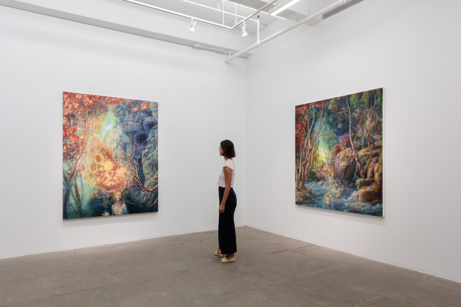 Julie Heffernan, Hunter Gatherer install 9