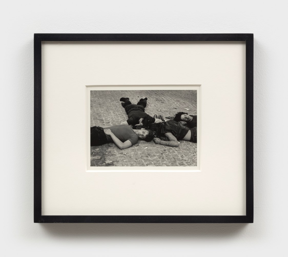 David Wojnarowicz
Untitled (street kids of Beaubourg France), c. 1980
black and white photograph
12 3/4 x 14 7/8 ins.
32.4 x 37.8 cm