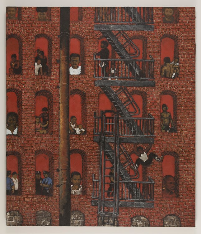 Martin Wong, Study for La Vida, 1984