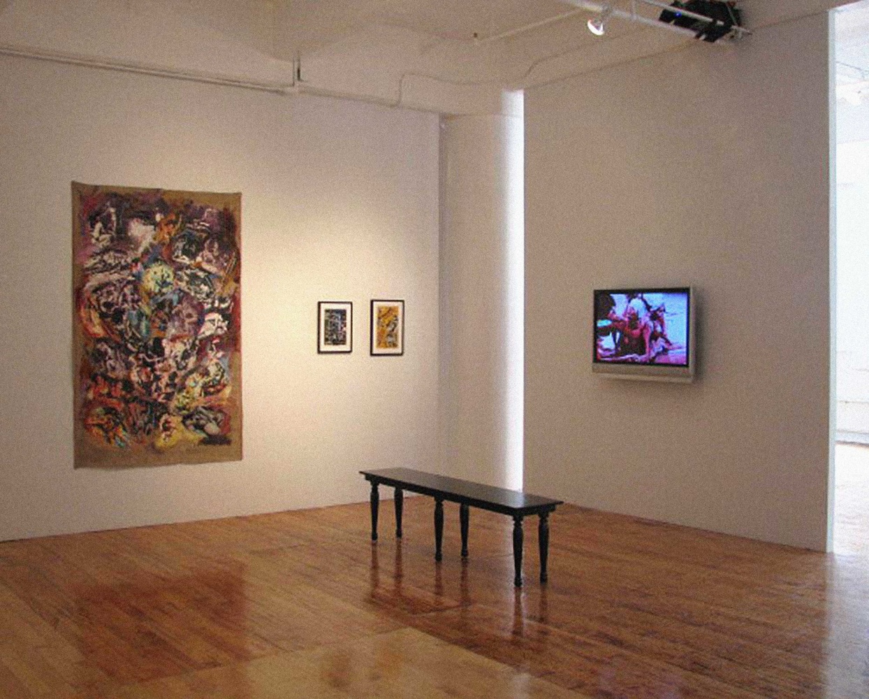 Carolee Schneemann, Painting, What It Became, 511 West 25th Street, 2009