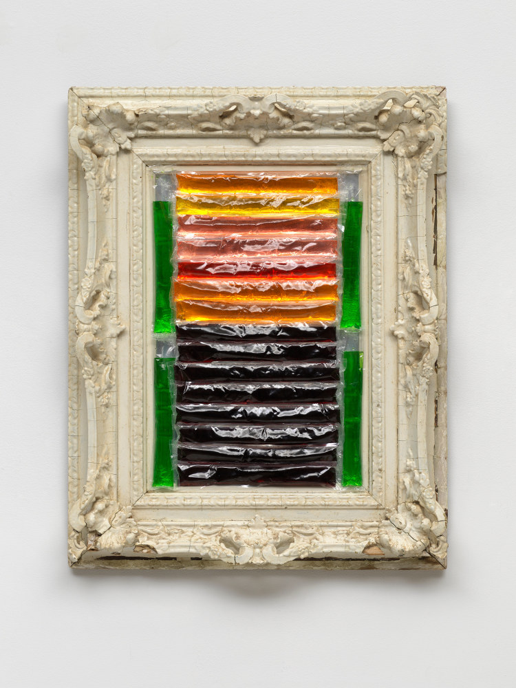 Daniel T. Gaitor-Lomack
It&amp;#39;s Never Too Late for Flowers, 2021
two am in Hollywood beneath the bridge on that corner I stand and reflect the traffic of what once was it is there I bring you home
27 x 22 1/8 x 2 3/4 ins.
68.6 x 56.2 x 7 cm