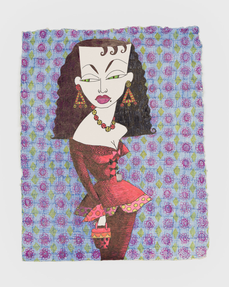 Manuel Pardo
Untitled (Stardust), 2005
signed, dated verso
ink on handmade paper
15 1/2 x 12 ins.
39.4 x 30.5 cm