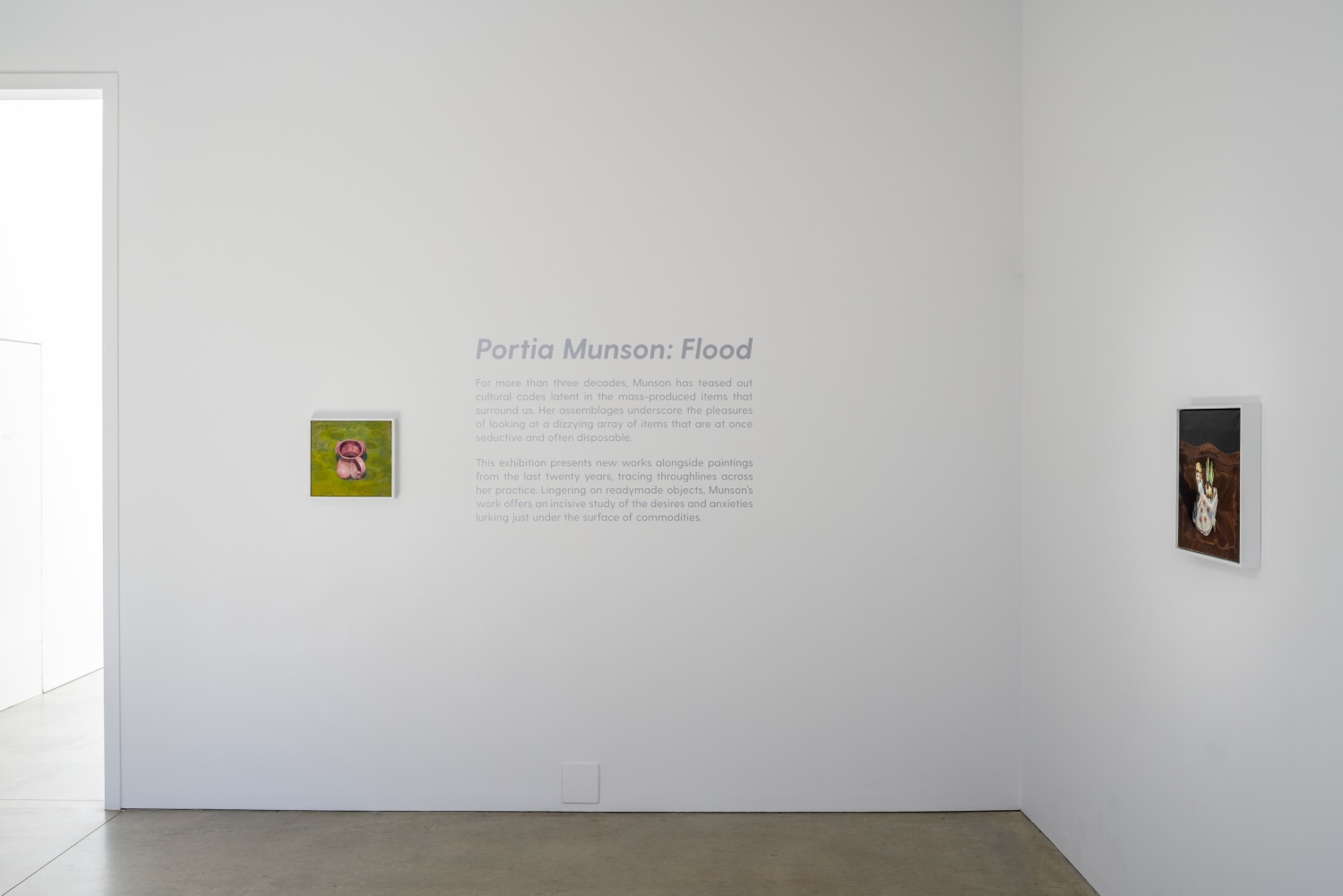 Art Omi, Portia Munson: Flood, 2022 install 1