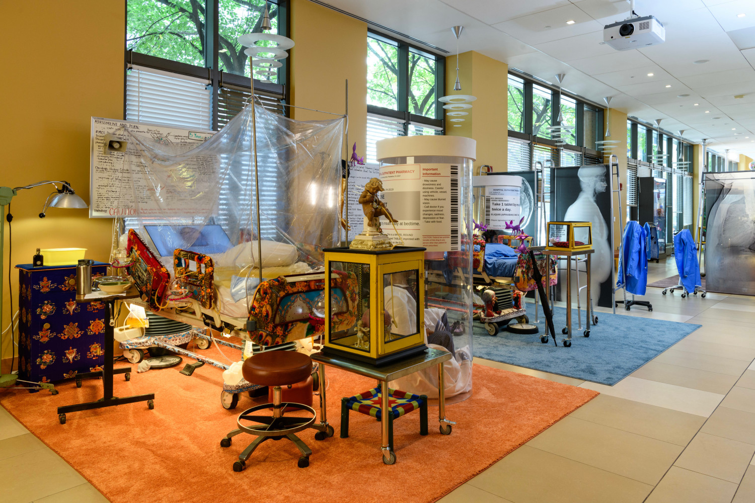 Pep&amp;oacute;n Osorio: Convalescence (Installation View), Philadelphia Contemporary, PA. Photo by Constance Marsh