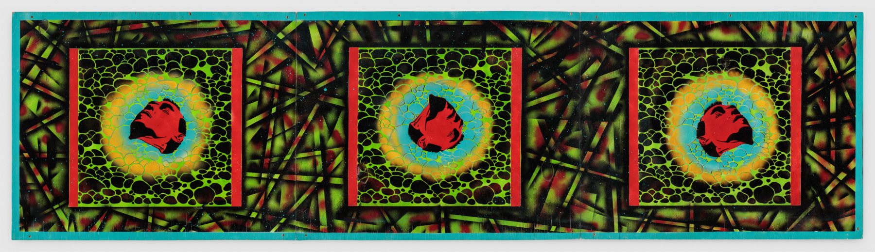 Untitled (Peter Hujar Dreaming triptych), 1982