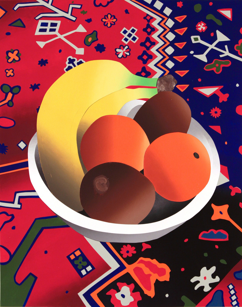 Anthony Iacono, Still Life on Carpet, 2015