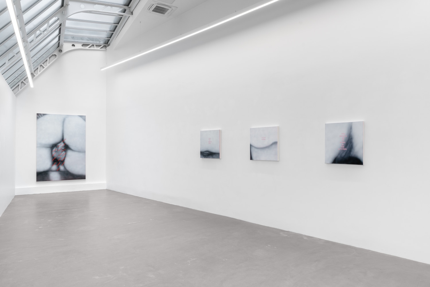 Sex Paintings (Installation View) Bremond Capela, Paris, France, April 26 &amp;mdash; May 31, 2025. Photo: Nicolas Brasseur.