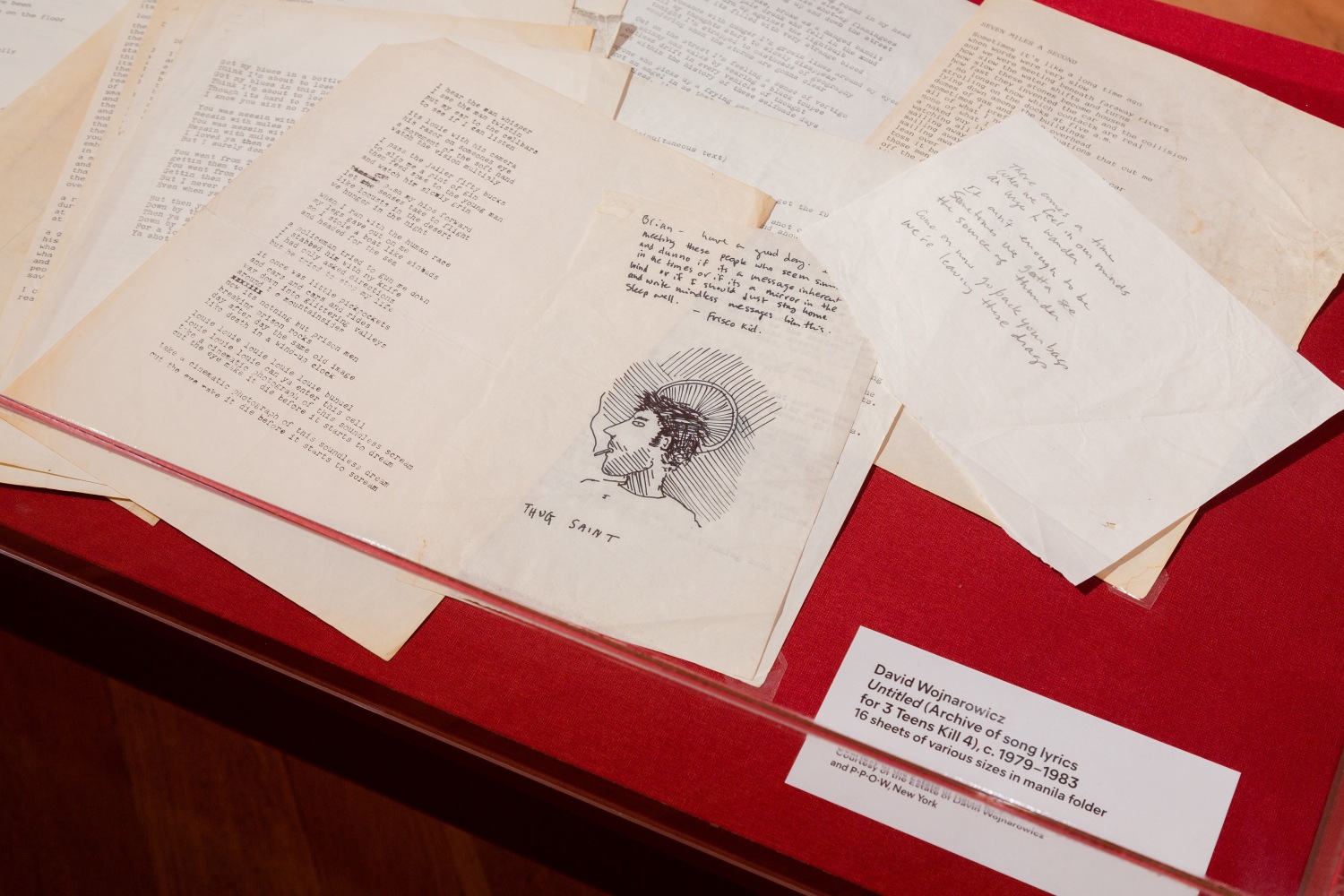 Installation view of David Wojnarowicz: Arthur Rimbaud in New York. Photograph by Daniel Terna. &amp;copy; 2025 Leslie-Lohman Museum of Art, New York.&amp;nbsp;