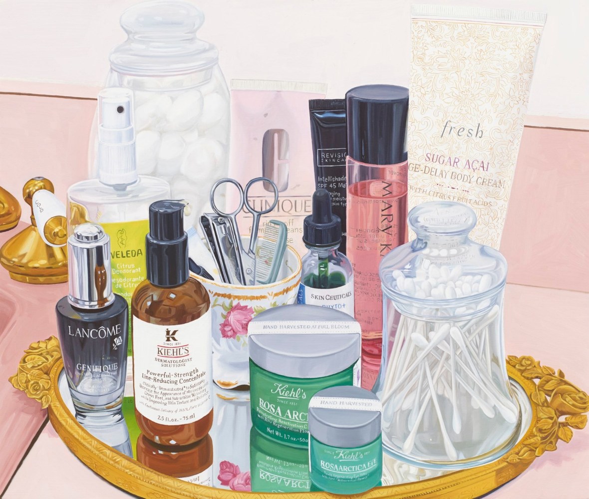 Jessica Rohrer, Cosmetics with Mirror, 2014