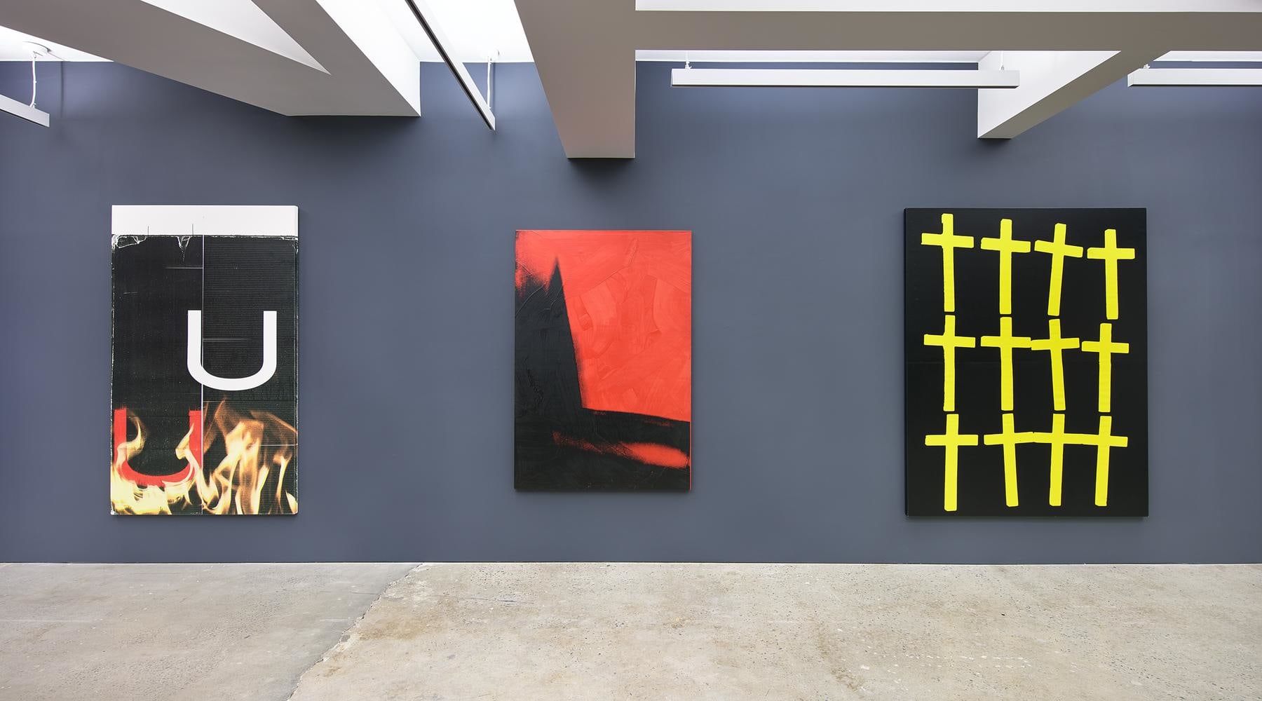 WARHOL, WOOL, GUYTON&amp;nbsp;&amp;nbsp;at Nahmad Contemporary. Photographs by Tom Powel Imaging. Andy Warhol Artworks &amp;copy; 2016 The Andy Warhol Foundation for the Visual Arts, Inc. / Artists Rights Society (ARS), New York. &amp;copy; Wade Guyton; Courtesy of the artist and Petzel Gallery, New York.