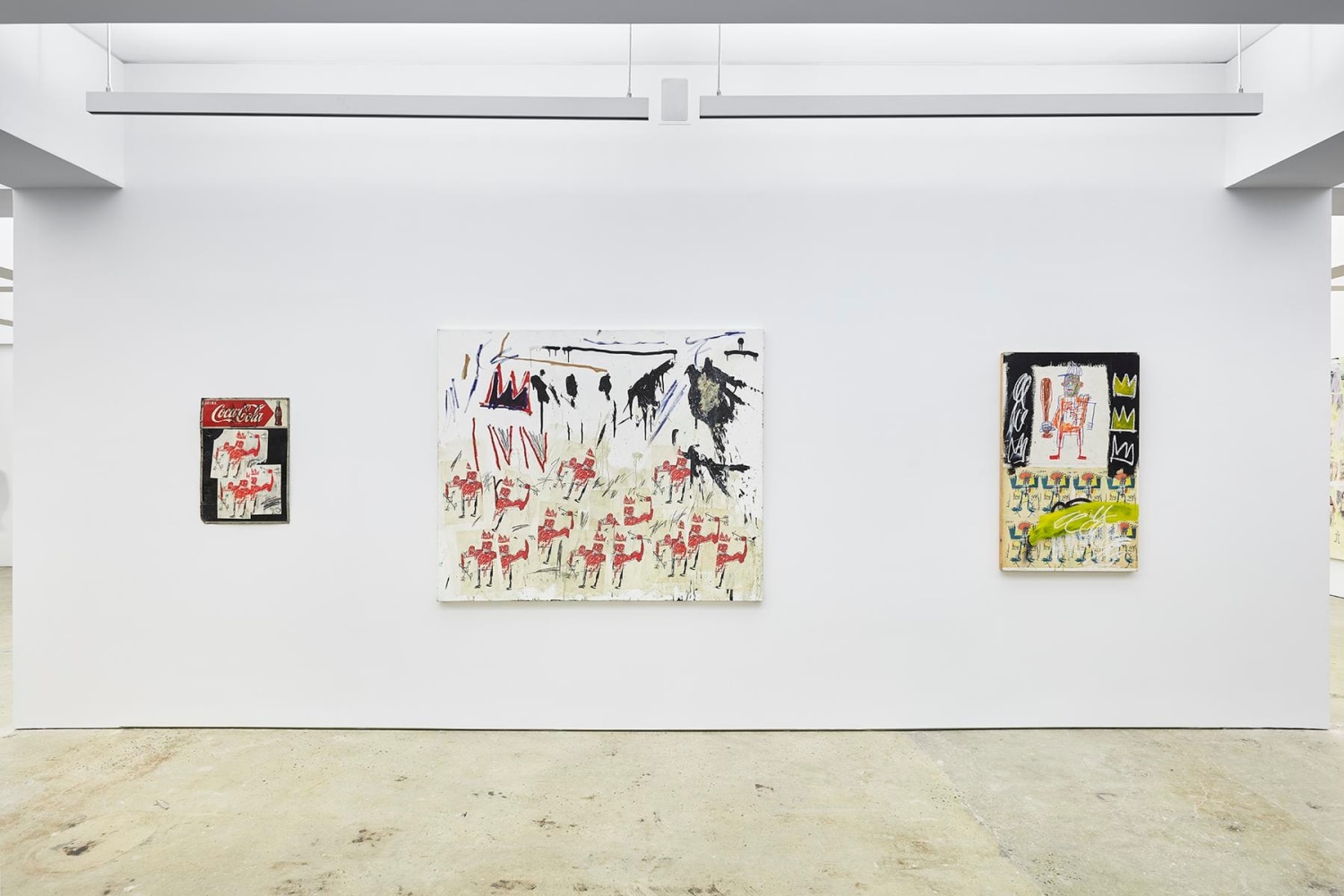 Installation view 9 of Jean-Michel Basquiat Xerox exhibition at Nahmad Contemporary
