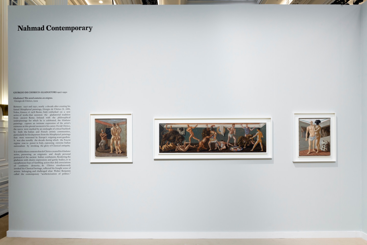 Giorgio de Chirico: Gladiators 1927-1930