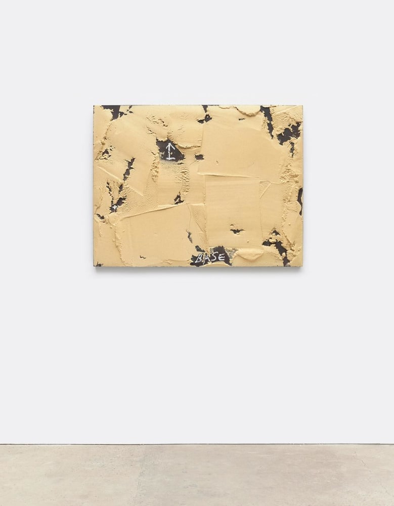 Matèria-Base (Base-Matter),&amp;nbsp;1995, Marble dust and paint on wood panel, 35 3/8 x 45 5/8 in. (89.7 x 116 cm.)&amp;nbsp;&amp;copy; 2017 Comissi&amp;oacute; T&amp;agrave;pies / Artists Rights Society (ARS), New York / VEGAP, Madrid