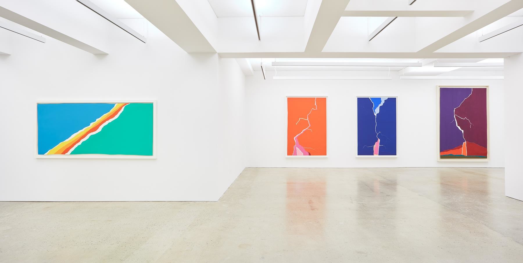 Piotr Uklanski: Collages Installation View 4 at Nahmad Contemporary