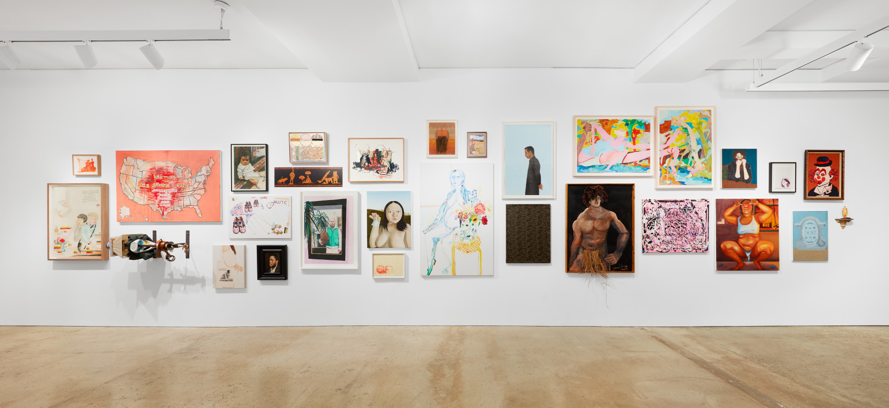 Installation view, Nahmad Contemporary. Photography by Tom Powel Imaging.